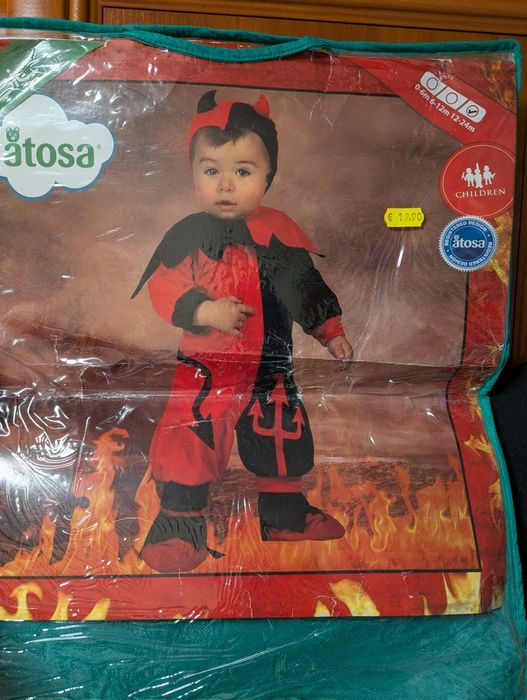 Костюм карнавальний Чортеня (1-2 роки)