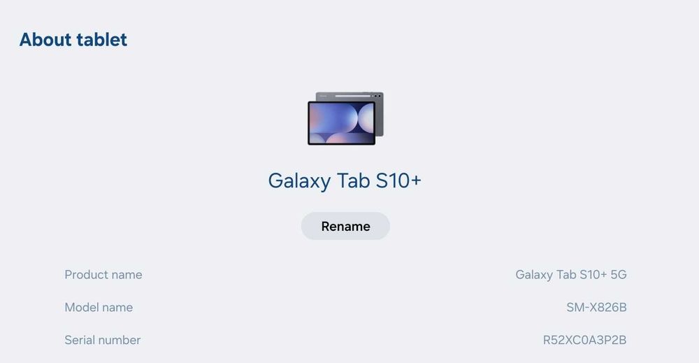 Samsung Galaxy Tab S10 plus