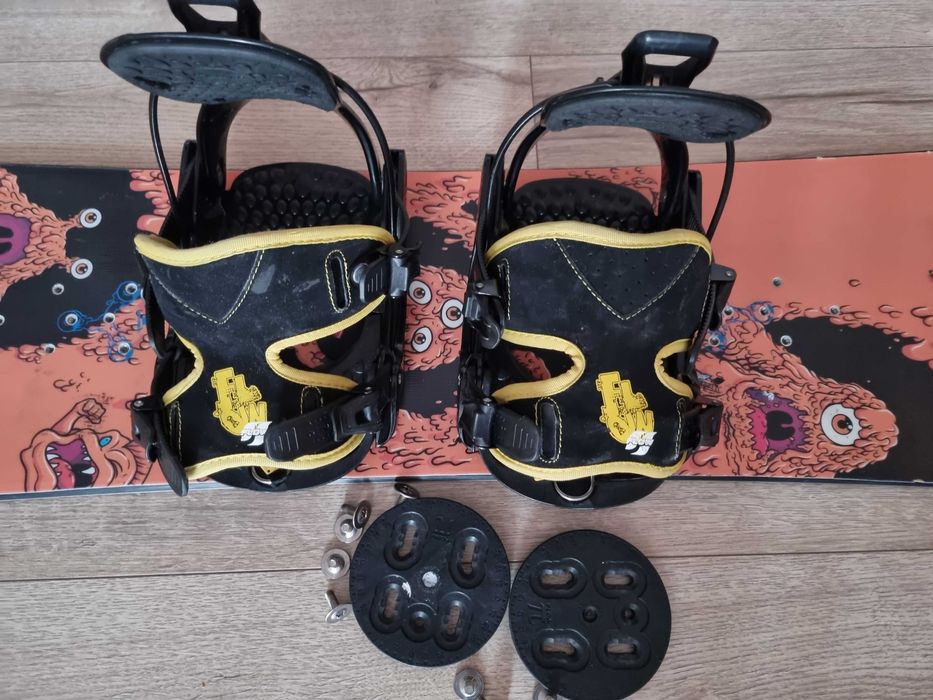 Deska snowboardowa Burton 125cm + wiązania Flow