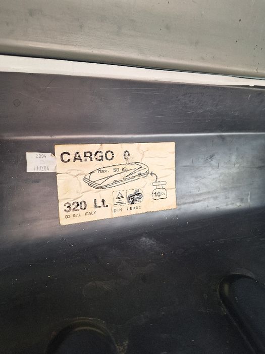 mala de tejadilho Cargo de 320lts