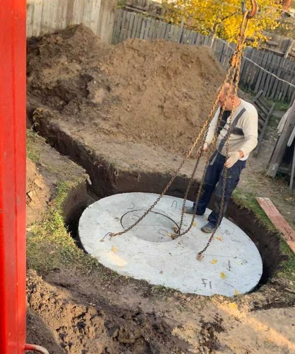 Кільця бетонні SК:110:88. Доставка&монтаж. Умань