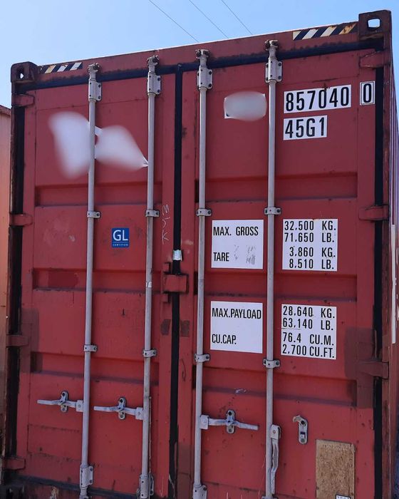 Contentor Marítimo 12 Metros (40 pés)