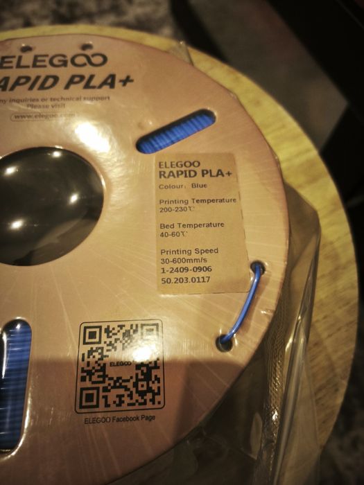 Filamento pla 1kg azul 3d