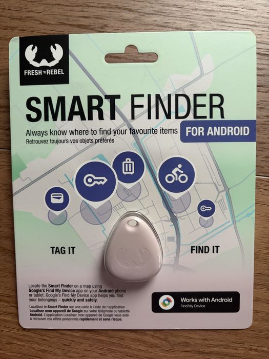 Lokalizator Smart Finder Android Find My różowy Fresh n Rebel