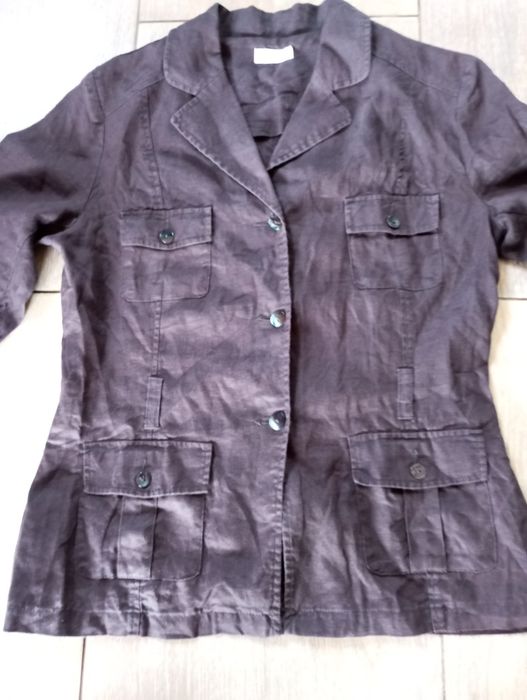 Żakiet len  rozm 38 40