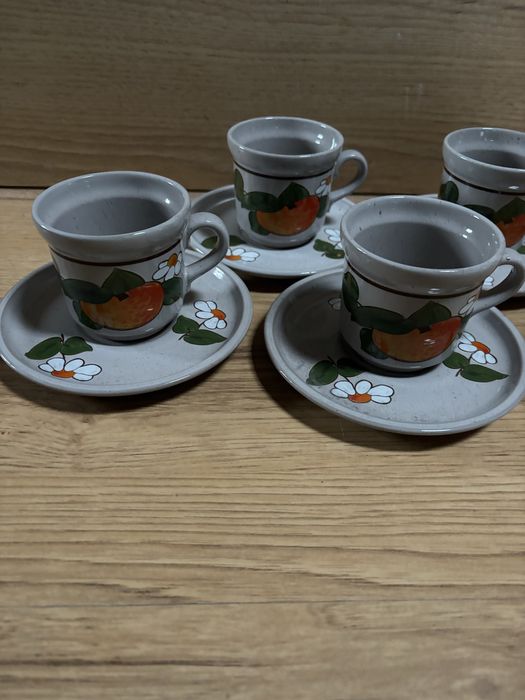 Piękne kubki ze spodkami .!