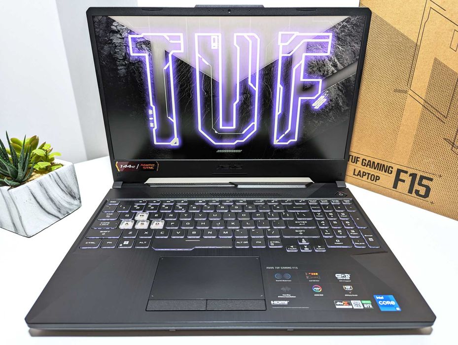 LAPTOP GAMINGOWY Asus TUF F15 RTX 3050 Intel i5-11400H 144 hz