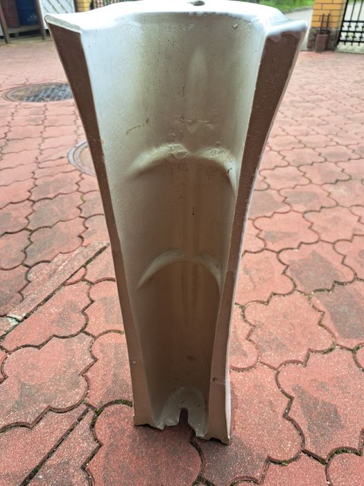 Postument noga pod umywalkę biała ceramiczna
