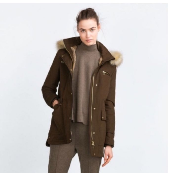 Casaco inverno para mulher, Zara, XS, como NOVO