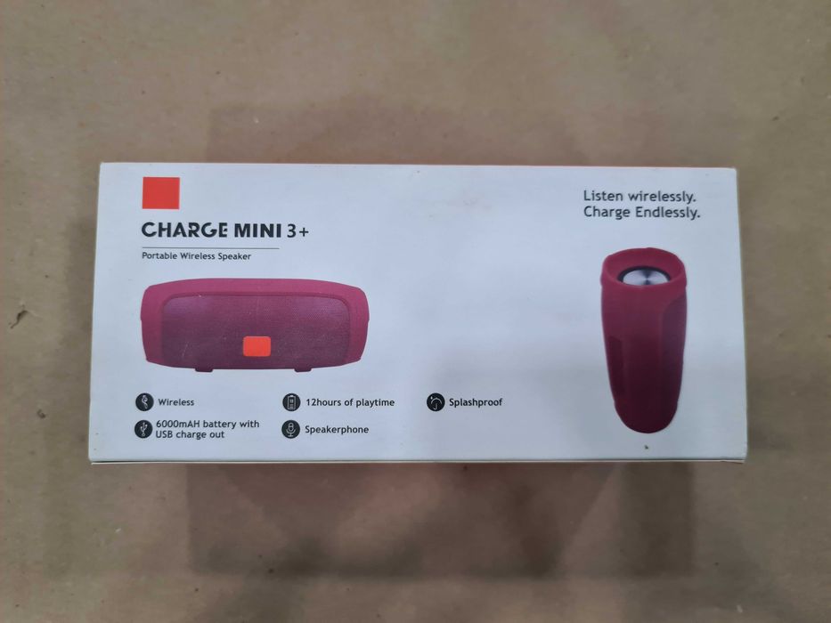 Coluna Bluetooth Charge Mini 3+