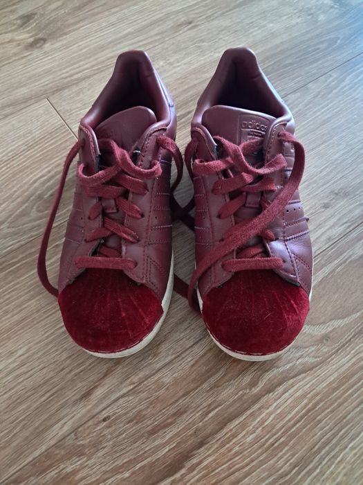Adidas Superstar buty damskie zamszowy czubek 36 2/3