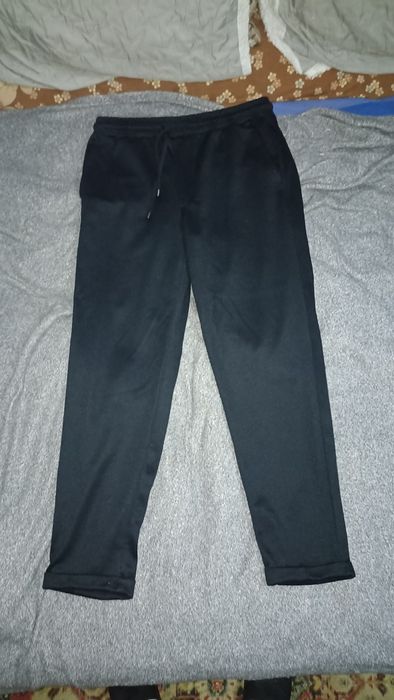 Брюки синие классические