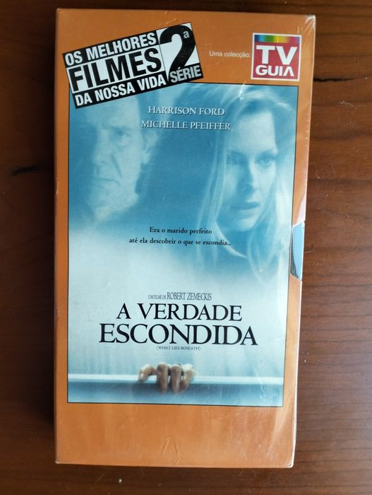 Antiga VHS "A Verdade Escondida" (selada)