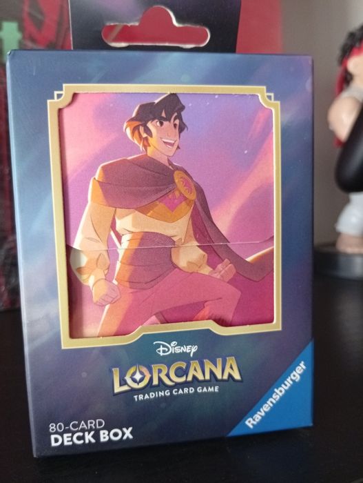 Lorcana deck box Disney Aladin
