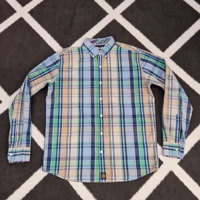 Tommy Hilfiger oryginalna koszula kratka   L