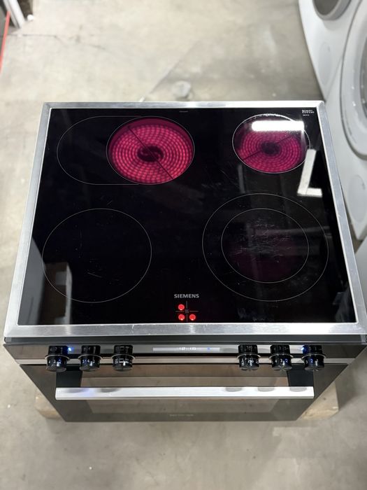 Комплект Siemens: керамічна варильна поверхня + духовка HE517ABS0