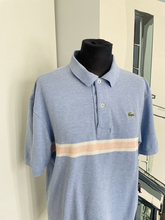 Koszulka męska polo z kołnierzykiem Lacoste rozmiar S 36 bawełna