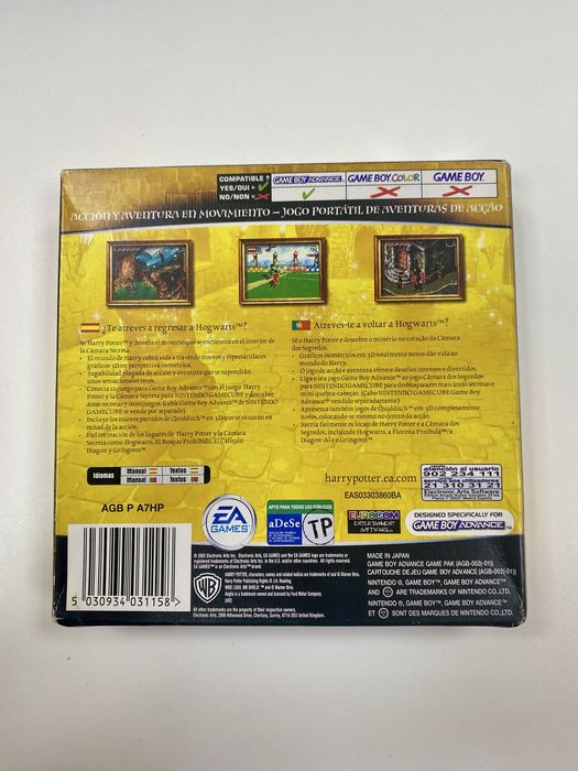 Harry Potter e a Câmara dos Segredos - Game Boy Advance