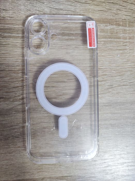 Прозорий чохол для iPhone 16 Plus з MagSafe