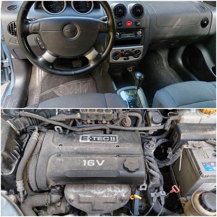 CHEVROLET KALOS AVEO 2007r 1.4 16V Przebieg 110tys z Gazem Klima AUTOMAT !