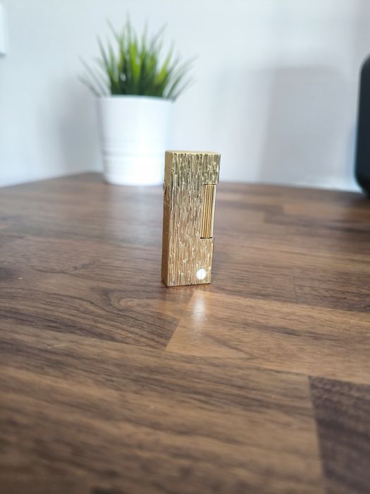 Isqueiro Dunhill Rollagas Vintage – Banhado a Ouro (Swiss Made)