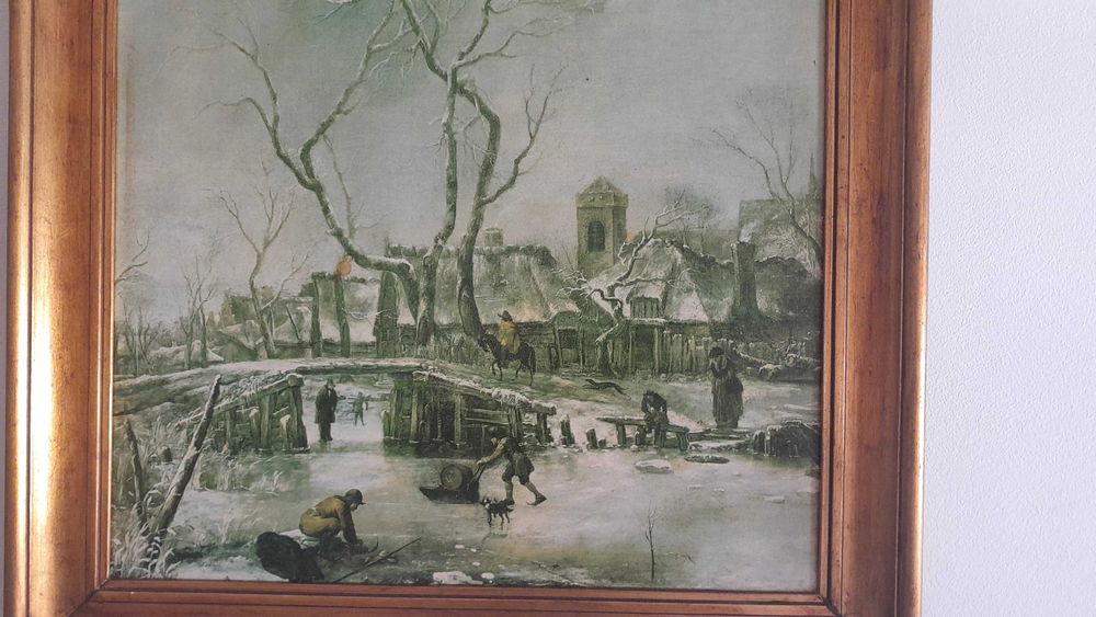 Quadro  com paisagem