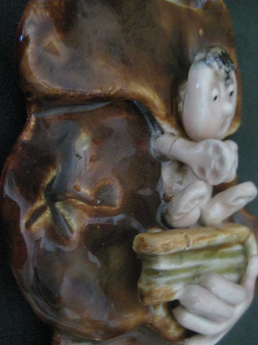 Santo António Artesanal em Barro