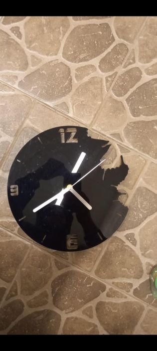 Zegar czarny 27.5cm