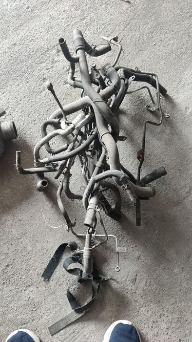 Разобранный мотор Субару Форестер 2.0 диз.