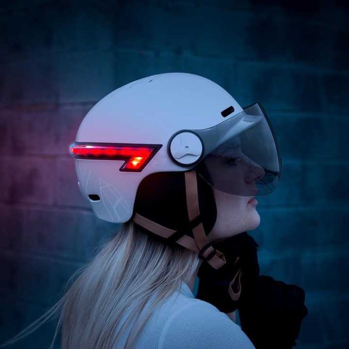 CASR Glow kask miejski, led,kierunkowskazy dynamiczne,EPI, r.M 55-58cm
