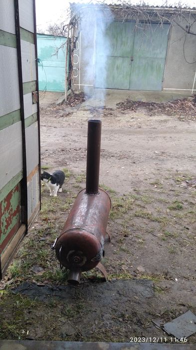 Продам буржуйку з балона.