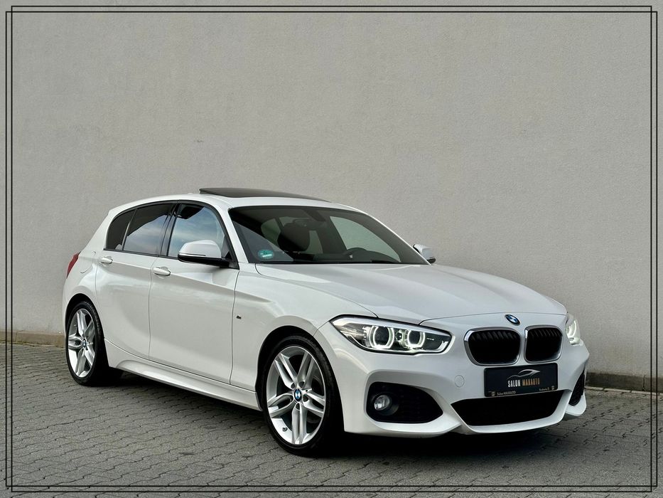 BMW Seria 1 M-PAKIET fulled skóra navi szyberdach PDC ORYGINAŁ