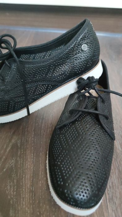 Туфли, мокасины, кеды женские,новые, кожа, Hush puppies 37р