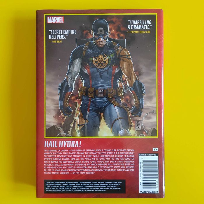 Livro Marvel Comics Secret Empire