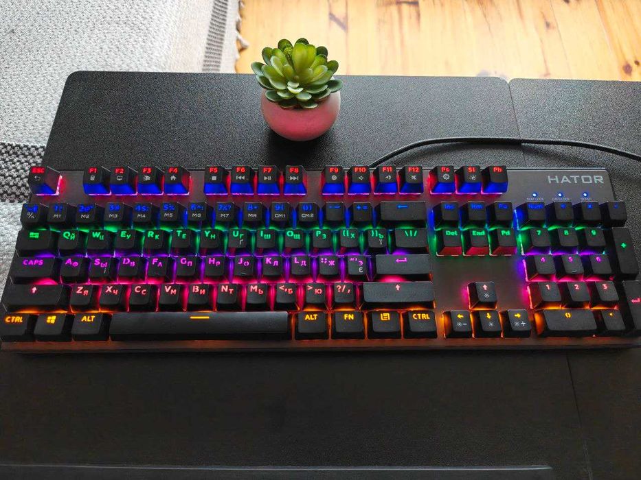 Клавиатура Hator Starfall Rainbow red switch