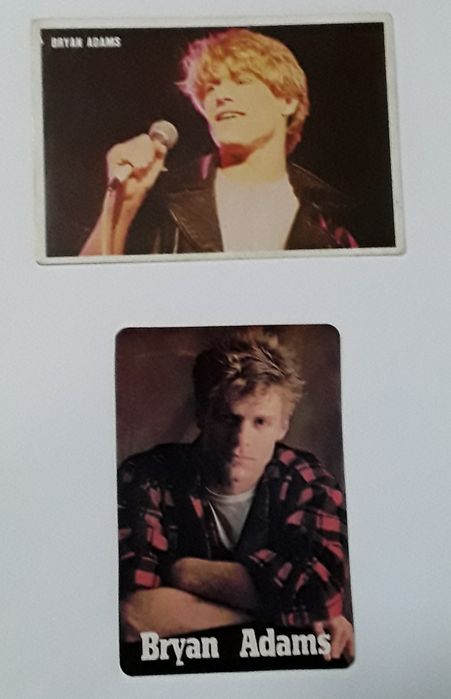 Calendários de bolso músicos / cantores, anos 80