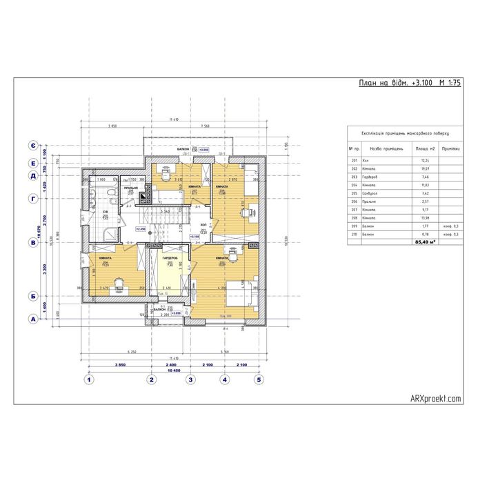 Продаж Будинок 180м² з гаражем та ділянкою 6 сот Ков'ярі 100000$