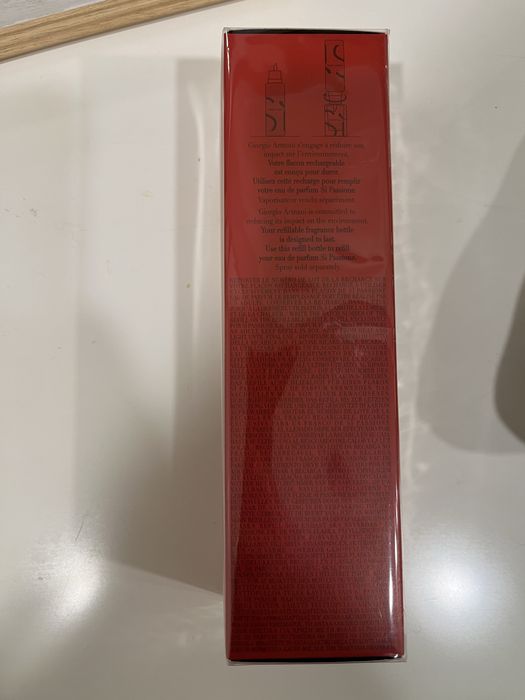 Vendo recarga de 100ml do perfume Sì Passione da Georgio Armani
