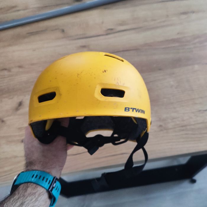 Kask rowerowy btwin junior rozm.S 48-52
