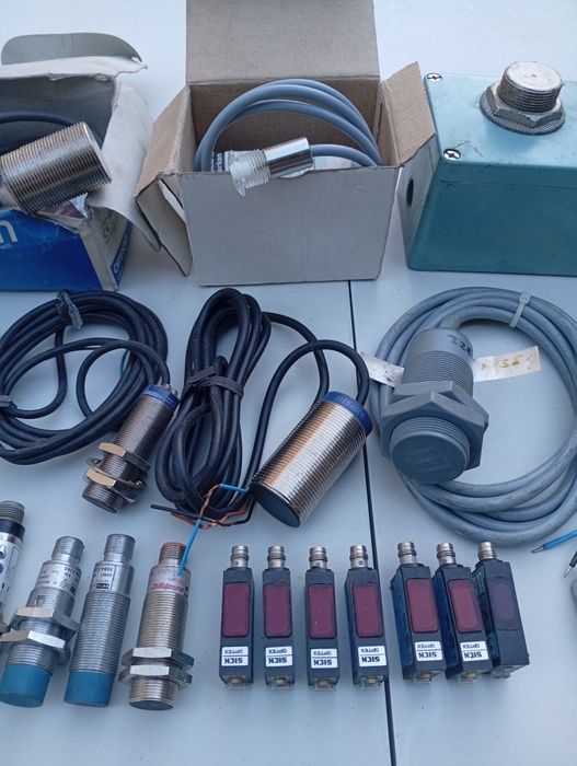 Lote de foto células sensores de aproximação e fins de curso
