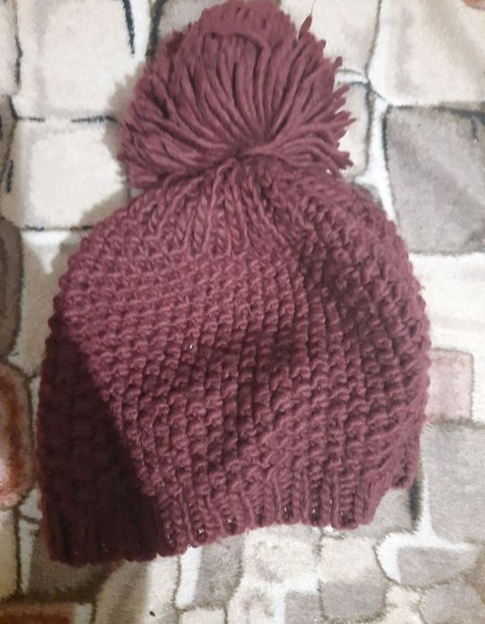 Шапка бордова тепла Gloria Jeans