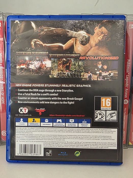 Dead or Alive 6 PS4