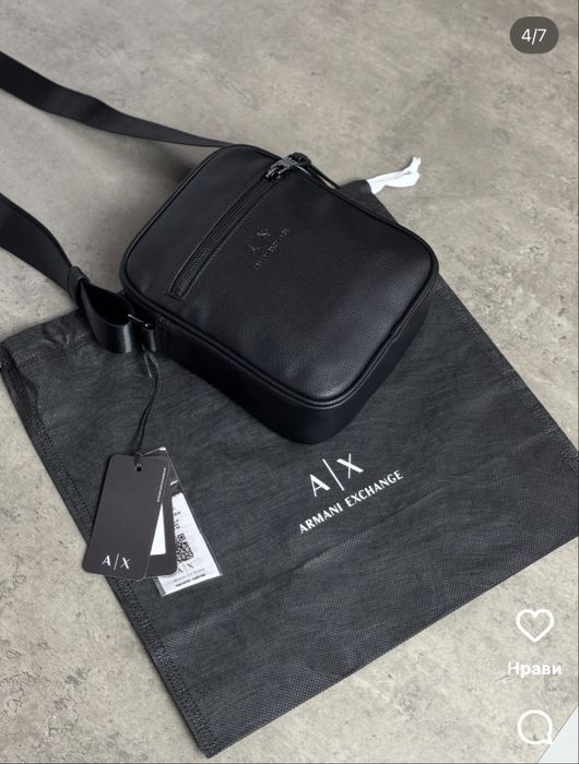 Сумка оригінал чоловіча armani exchange