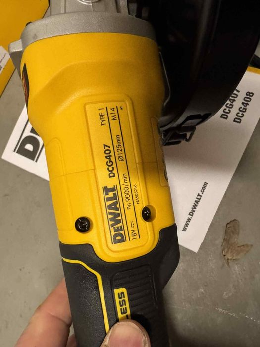 Szlifierka kątowa DeWalt DCG407 nowy model nówka