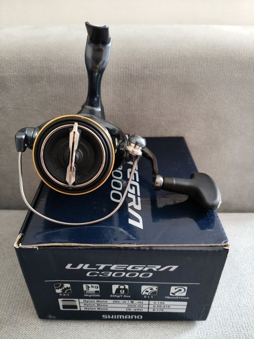 Kołowrotek spinningowy Shimano Ultegra FC 3000, bdb stan po serwisie!