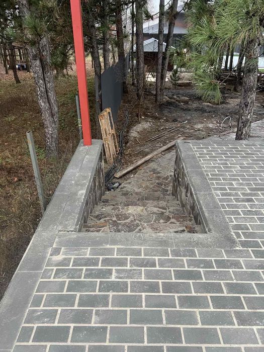 Укладка тротуарної плитки