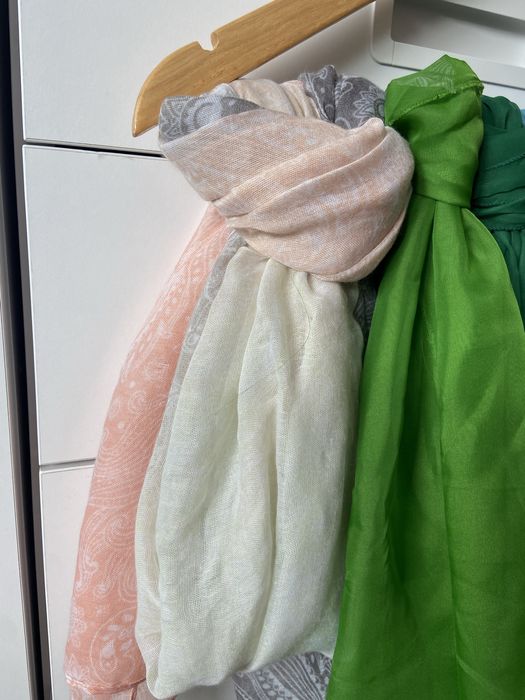 Set de 7 lenços multicolor