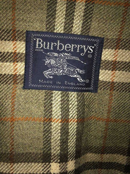 пальто Burberry шерсть