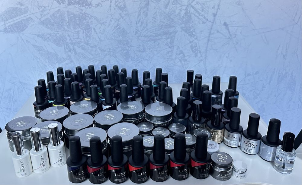 Нові! Гель лак Luxio,Trinity,Enhance,Coy,Blush,Delicate,Haven,топ,база