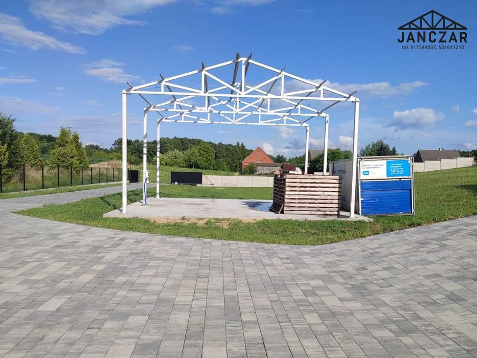 Hala, wiata, obora, garaż 10x12x3 Konstrukcja stalowa